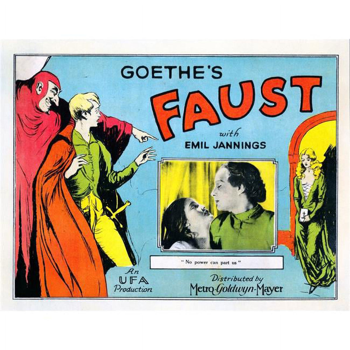 Faust Movie Poster Masterprint 14x11 - Classic Cinema Artwork