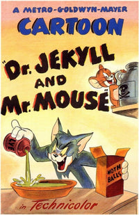 Dr. Jekyll and Mr. Mouse Movie Poster 11x17 featuring whimsical animation.