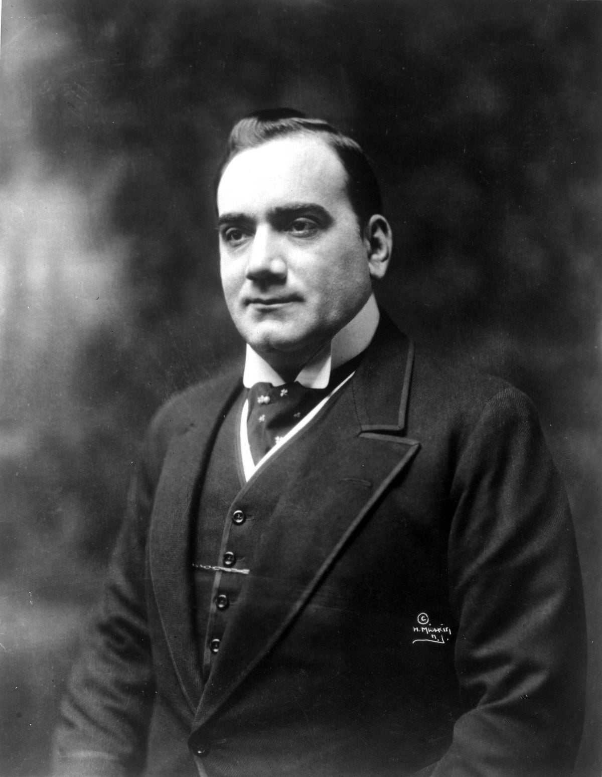 Enrico Caruso classic photo print showcasing the legendary tenor.