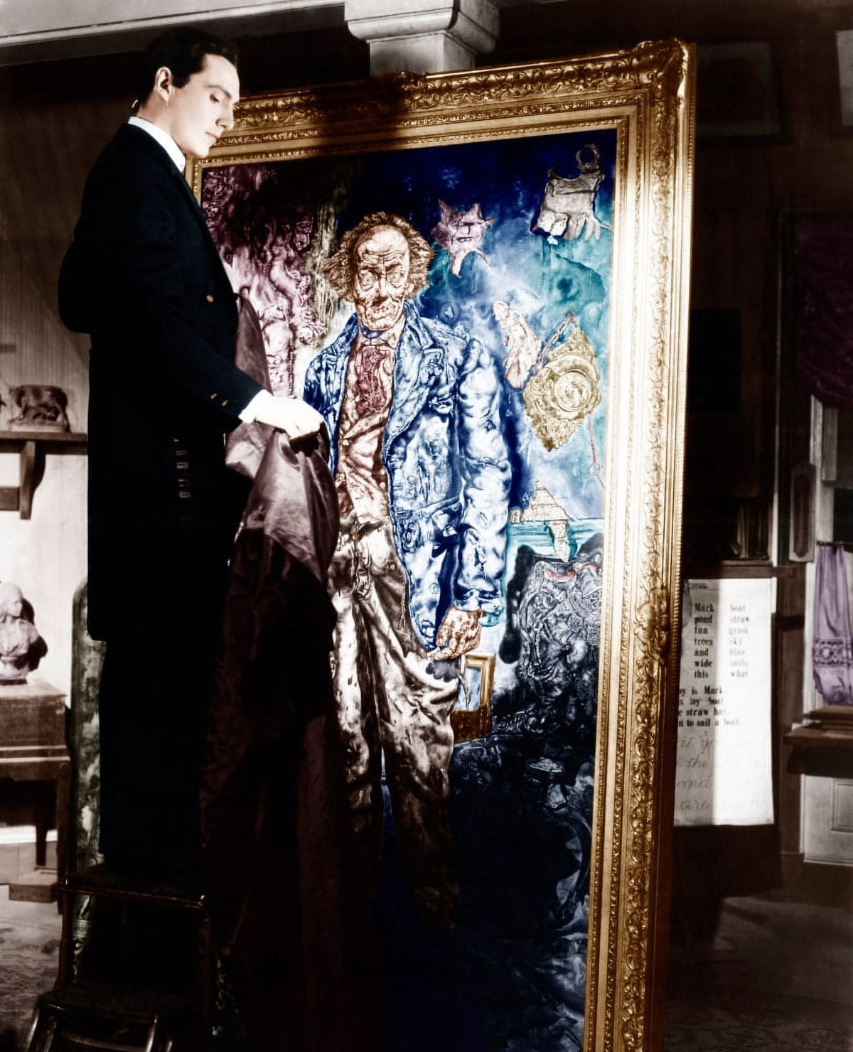 Hurd Hatfield as Dorian Gray 1945 Photo Print
