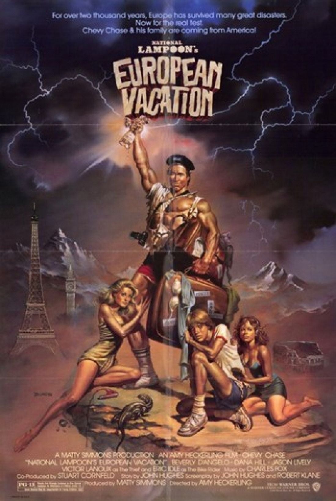 National Lampoon's European Vacation Movie Poster 11x17