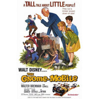 Gnome Mobile Movie Poster 11x17 print showcasing whimsical gnome characters.