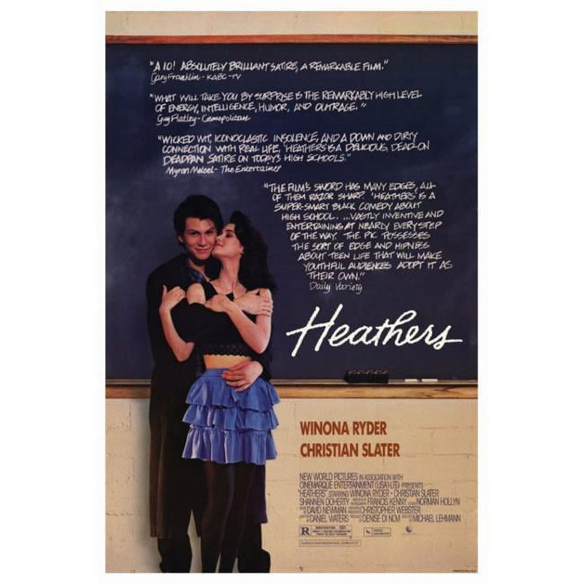 Heathers Movie Poster Print - Classic Artwork from the Cult Film