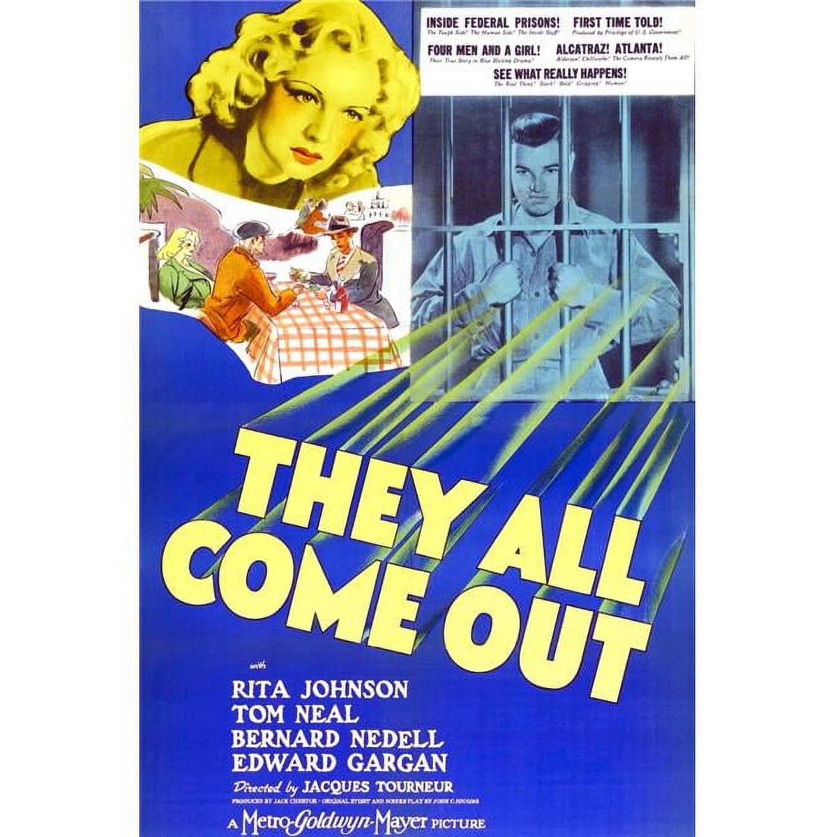 They All Come Out 1939 Movie Poster Print
