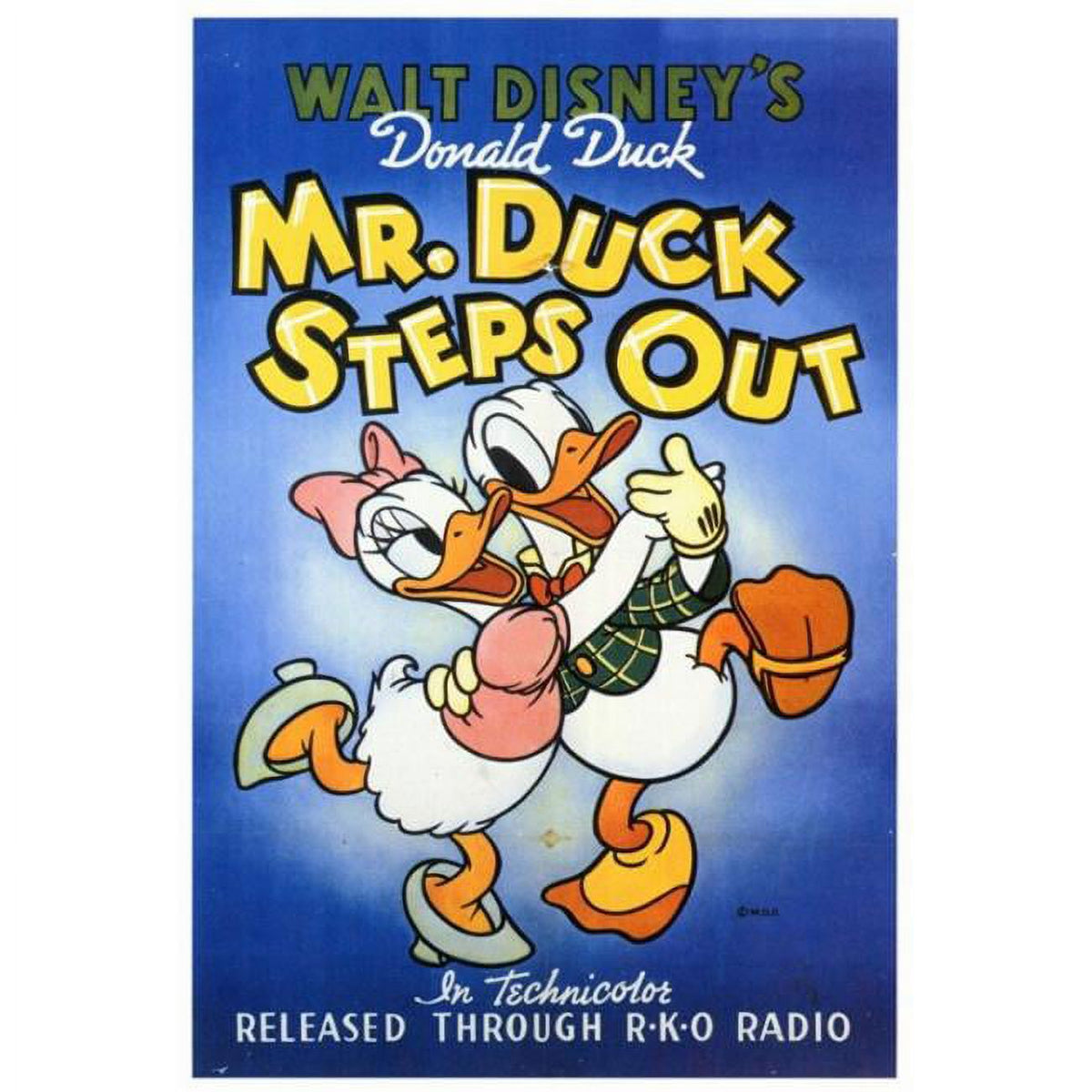 Mr. Duck Steps Out Movie Poster Print 27x40