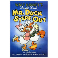 Mr. Duck Steps Out Movie Poster Print 27x40