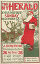 New York Herald Christmas Issue Poster Print by Louis Rhead, 1896 artwork