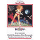 Barbarella Movie Poster Print showcasing vibrant sci-fi art.