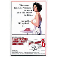 Butterfield 8 Movie Poster Print 27x40 showcasing classic film art.