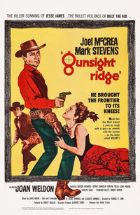 Gunsight Ridge Movie Masterprint Poster featuring Joel McCrea - 1957