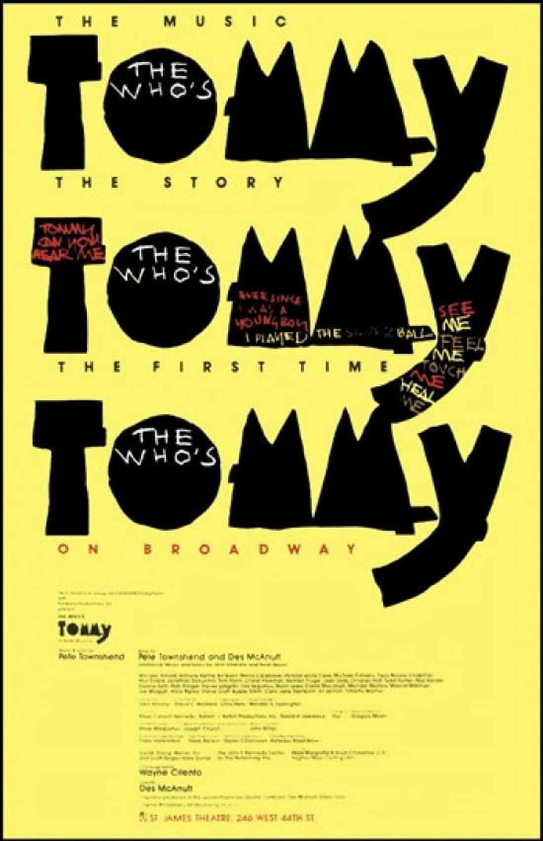 Tommy Broadway Movie Poster 11x17 Print