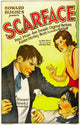 Scarface Movie Masterprint Poster featuring Paul Muni and Ann Dvorak.
