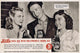 Pepsi ad photo print featuring June Preisser, James Lydon & Mary Anderson in vibrant colors.