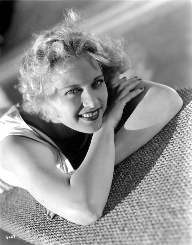 Esther Ralston leaning and smiling portrait photo print