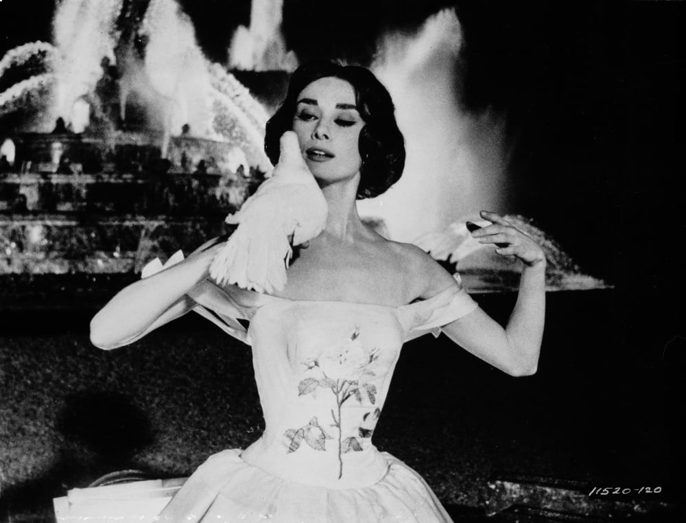 Audrey Hepburn performance scene photo print from 'Funny Face'