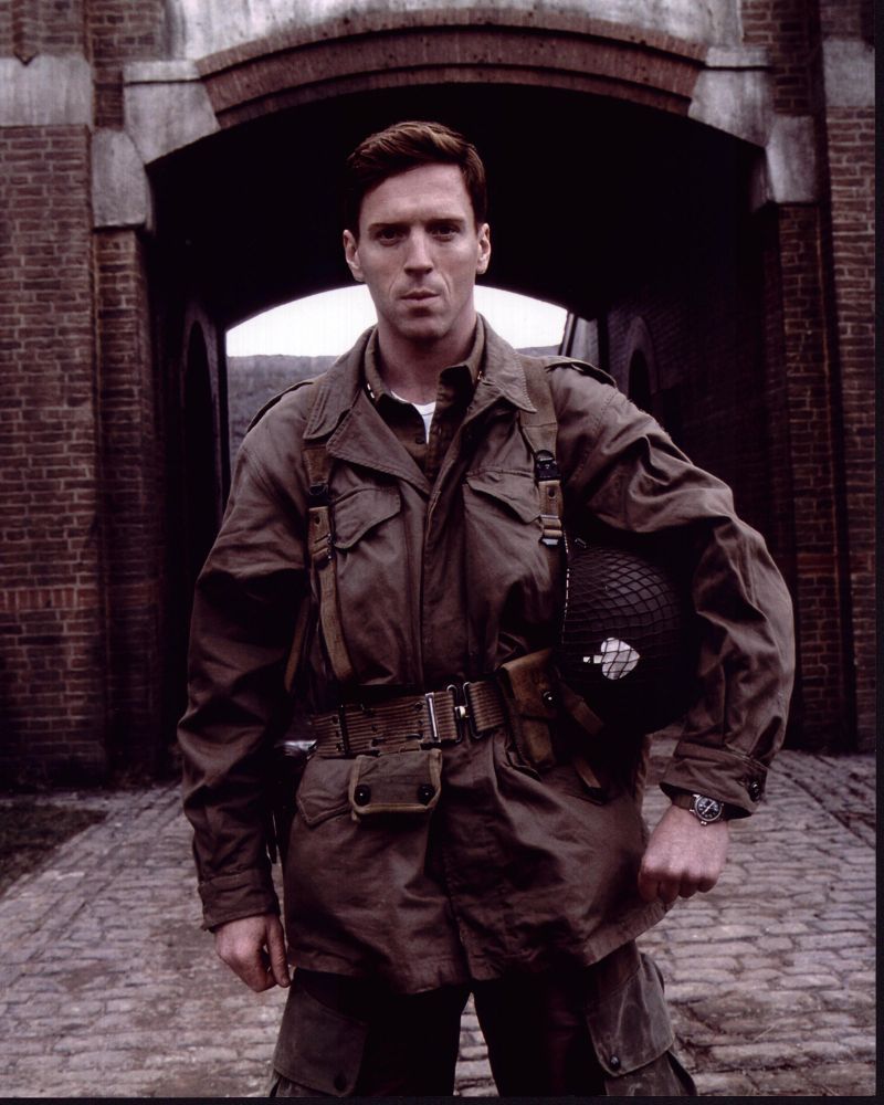 Damian Lewis in uniform photo print from Band of Brothers