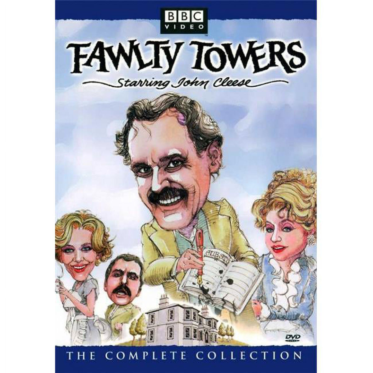 Fawlty Towers Movie Poster Print 27x40 featuring classic British comedy.