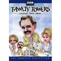 Fawlty Towers Movie Poster Print 27x40 featuring classic British comedy.