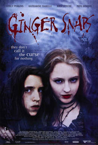 Ginger Snaps Movie Poster Print 27x40 - Horror Film Art