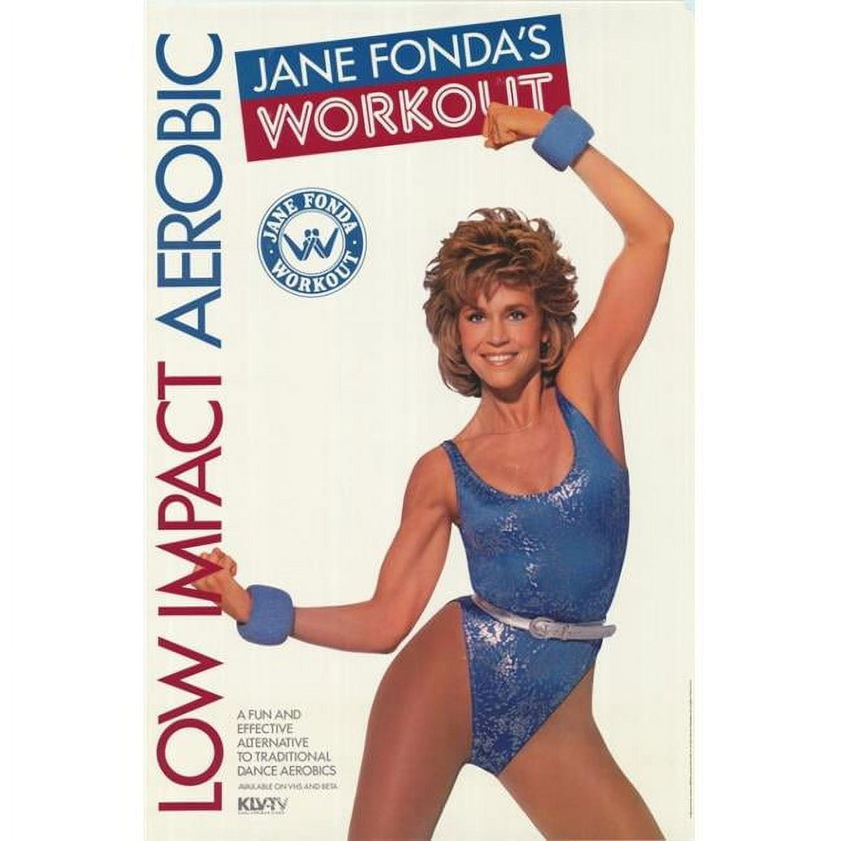 Jane Fonda classic movie poster print 27x40