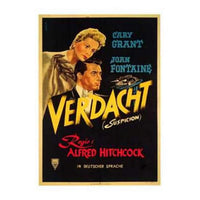 Suspicion Movie Poster in 11x17 size featuring classic film art.