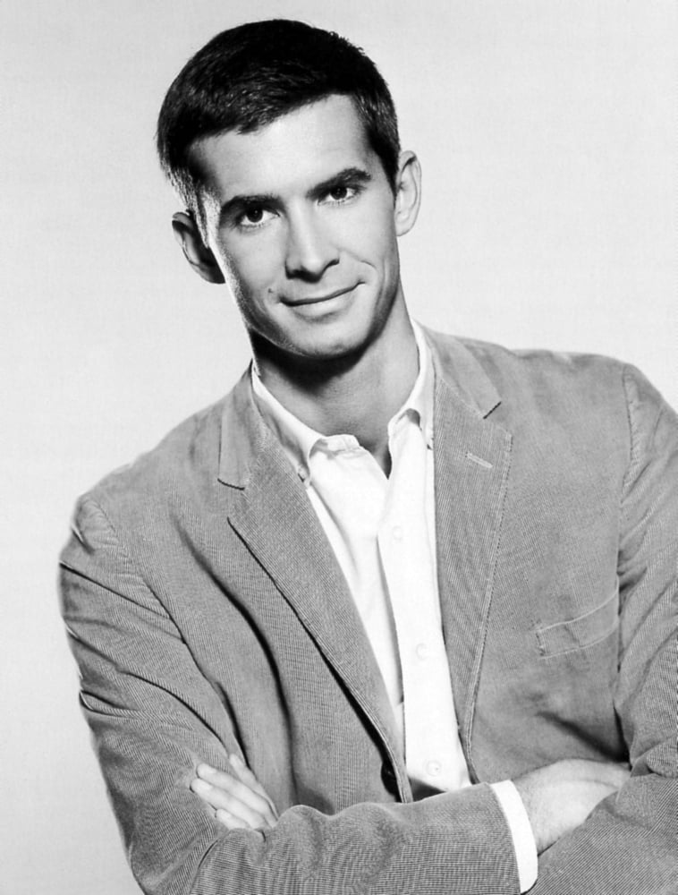Anthony Perkins 1960s photo print showcasing classic Hollywood style.
