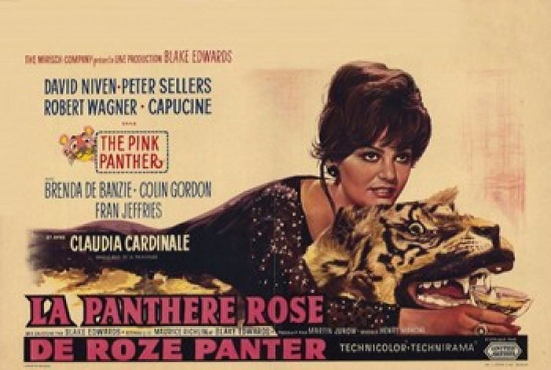 The Pink Panther Movie Poster 17x11 - Classic Film Art Print