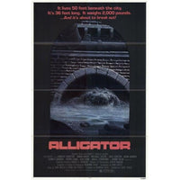 Alligator Movie Poster - 11x17 print showcasing iconic film imagery.