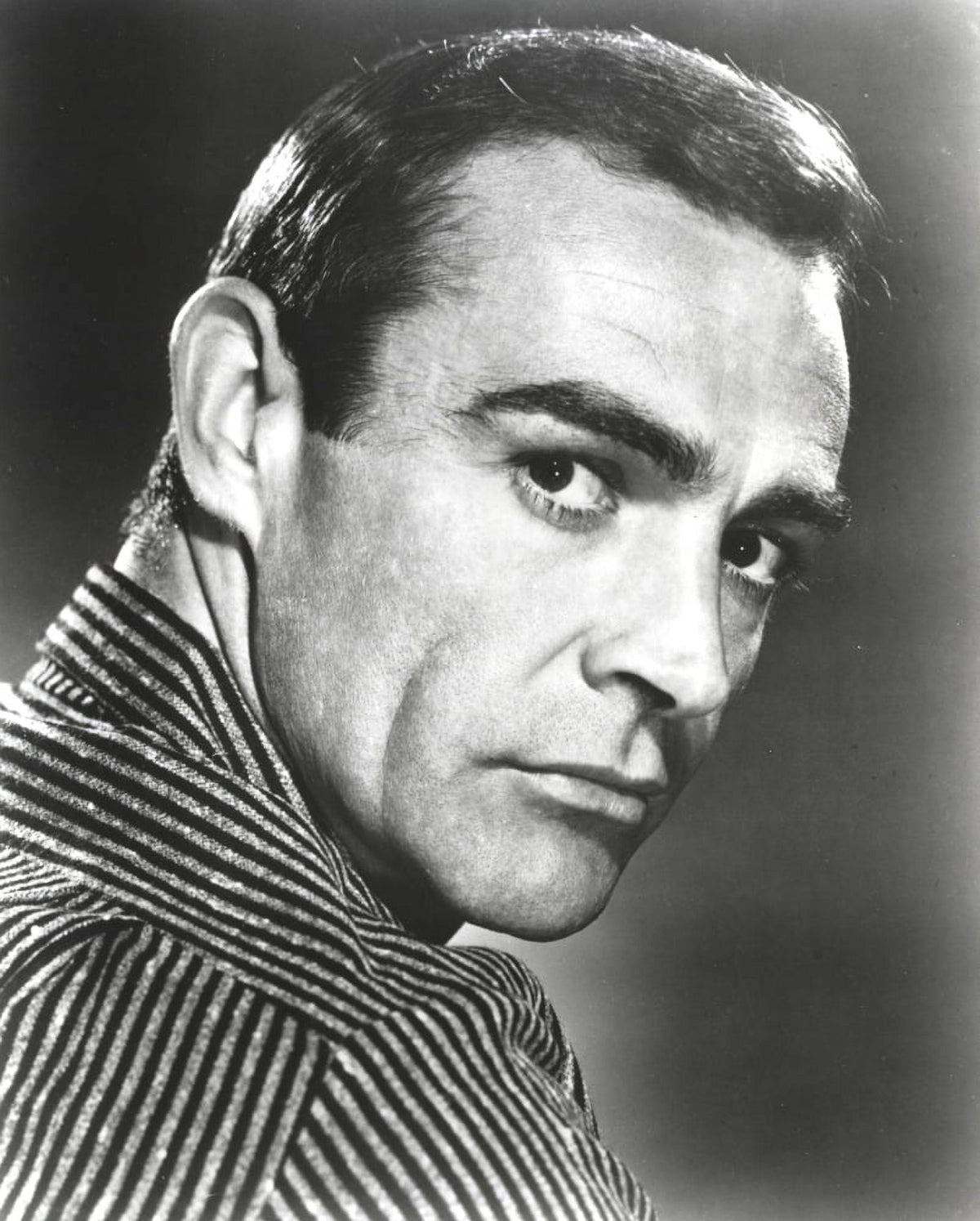 Sean Connery iconic photo print available in multiple sizes.