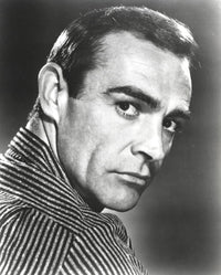 Sean Connery iconic photo print available in multiple sizes.