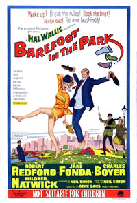 Barefoot in The Park Movie Masterprint Poster Print featuring classic film artwork.