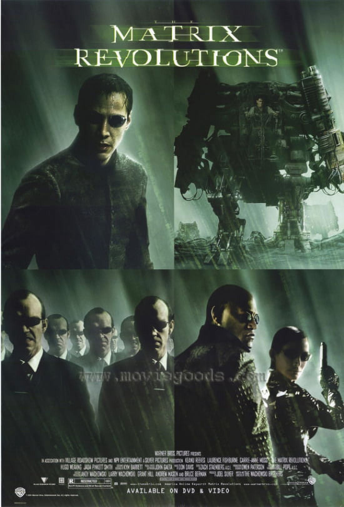 The Matrix Revolutions Movie Poster Print - 27x40 inches
