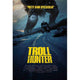 The Troll Hunter movie poster print showcasing mythical creatures in a fantasy landscape.