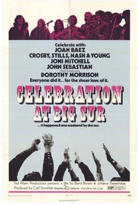 Celebration at Big Sur Movie Poster 11x17