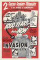 Invasion USA Movie Poster Print showcasing action-packed film scenes.