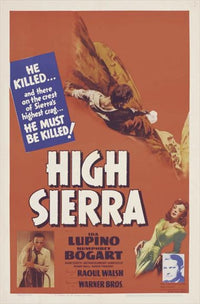 High Sierra Movie Poster 11x17 print showcasing classic cinema.