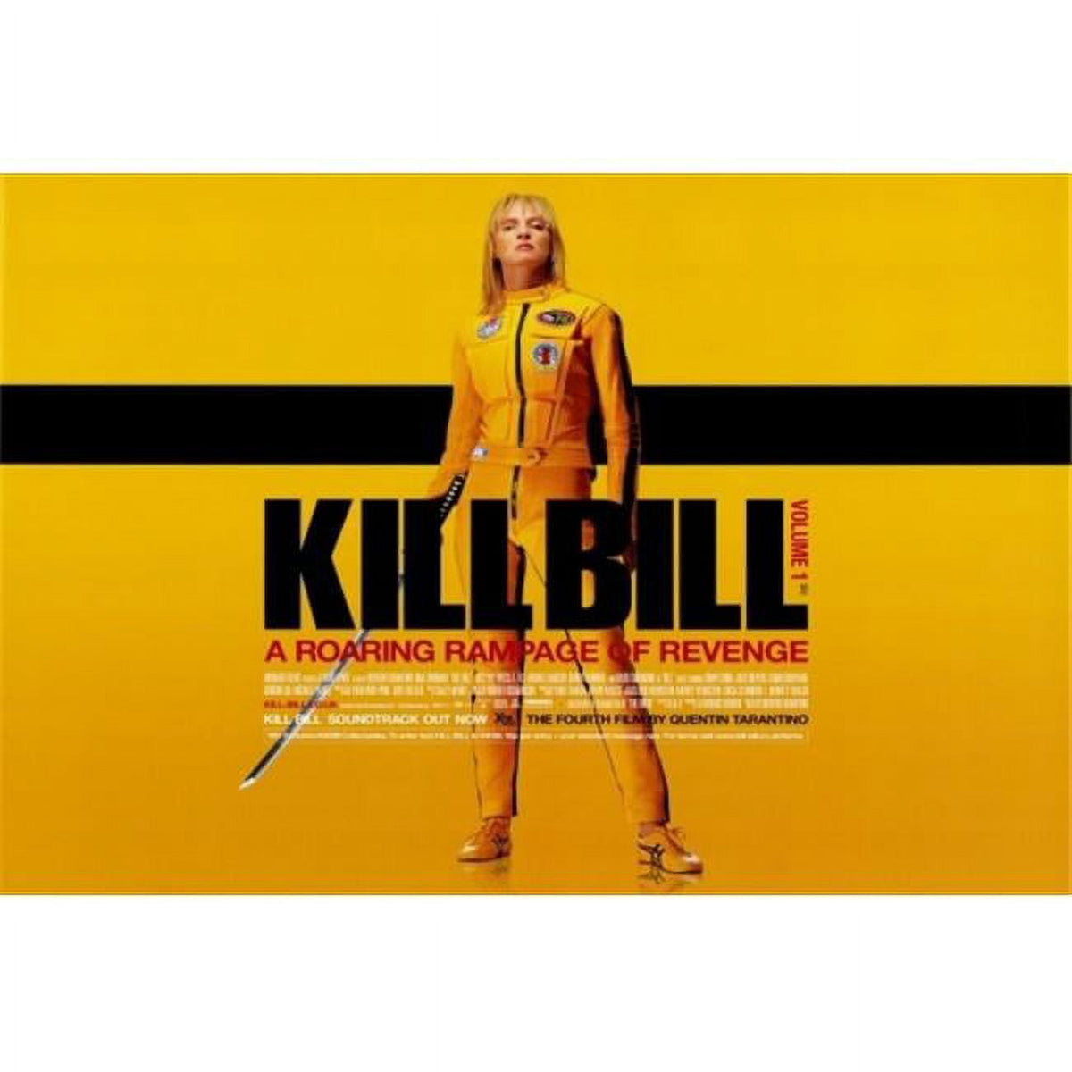 Kill Bill Vol. 1 Movie Poster Print 27x40