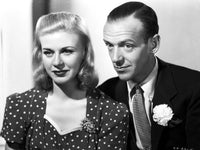 Fred Astaire and Ginger Rogers classic portrait photo print.