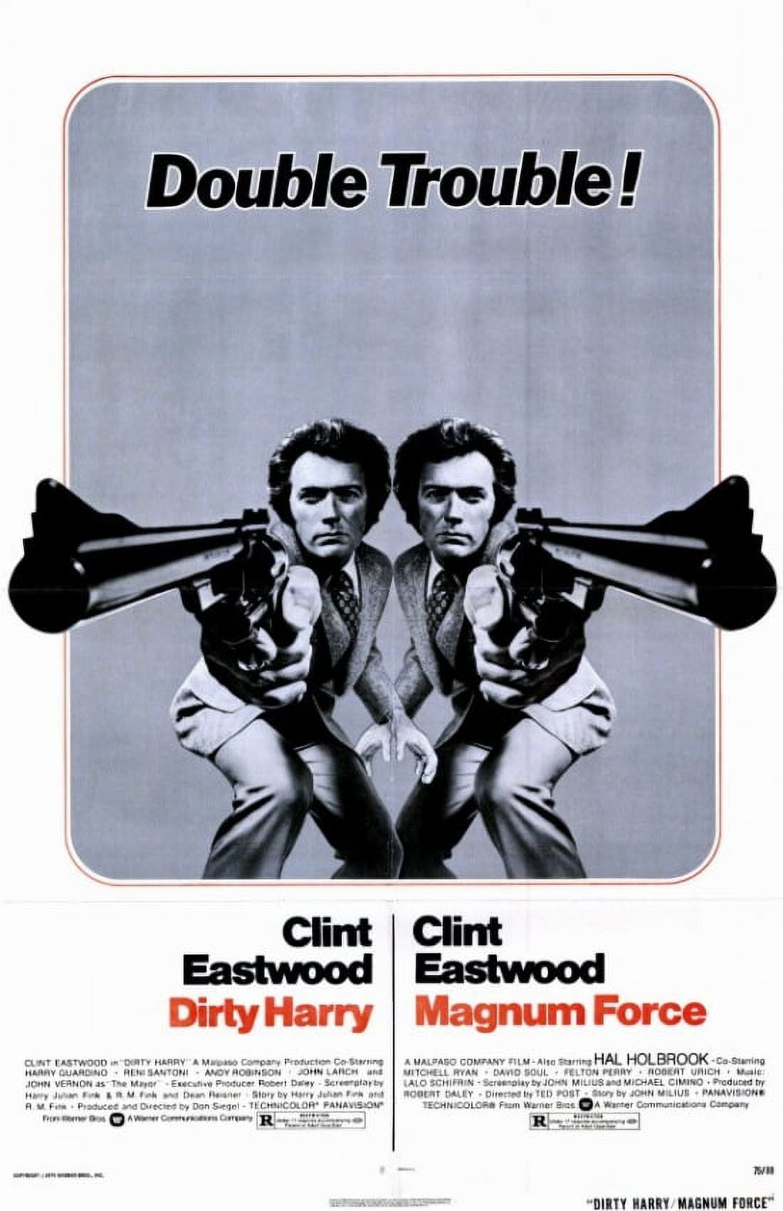 Magnum Force Dirty Harry Movie Poster 11x17