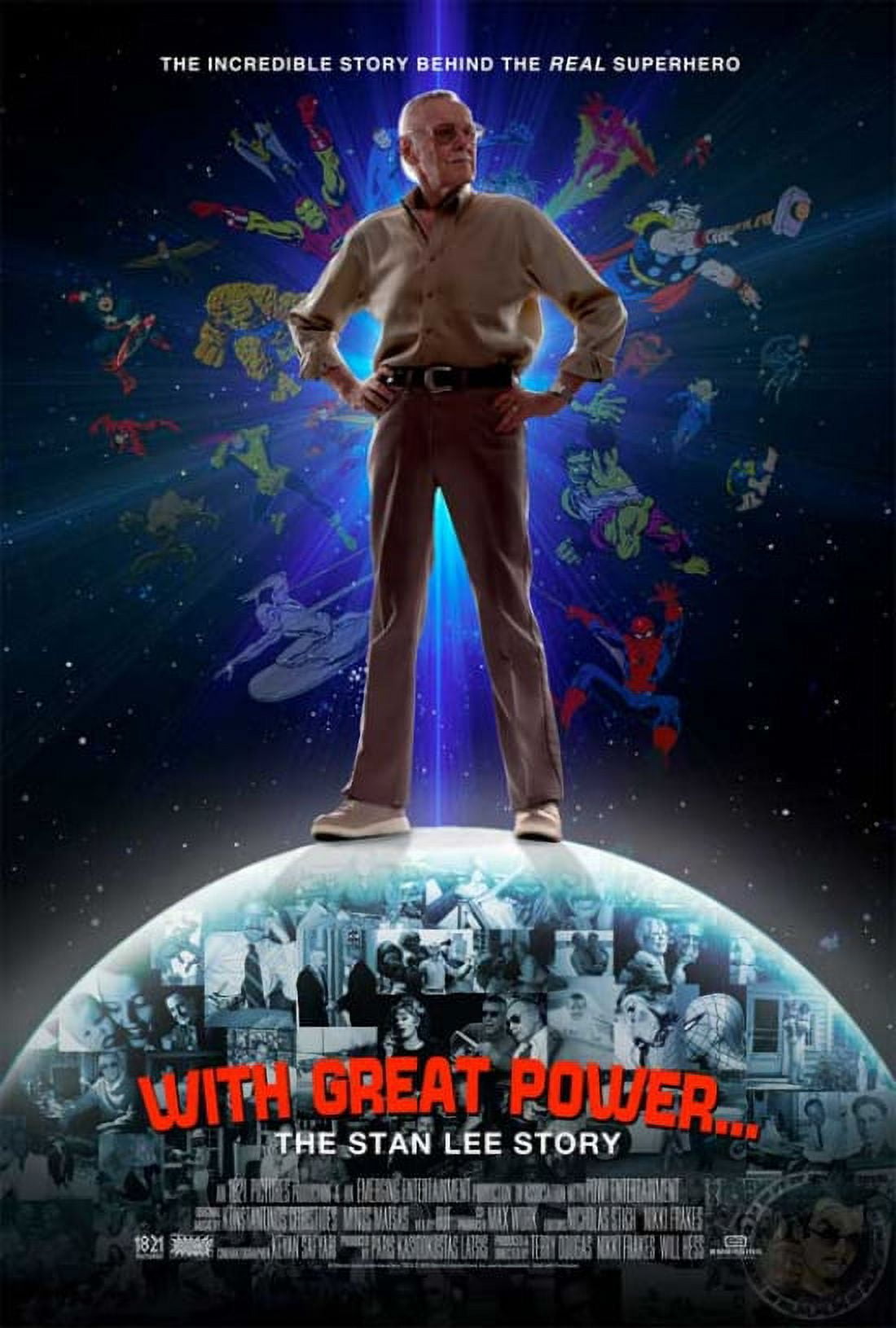 With Great Power: The Stan Lee Story Movie Poster 11x17