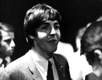 Paul McCartney iconic photo print showcasing the legendary musician.