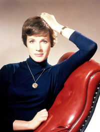 Julie Andrews 1964 photo print showcasing classic elegance.