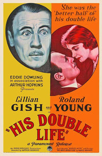 His Double Life Movie Poster 11x17 print