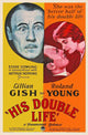 His Double Life Movie Poster 11x17 print