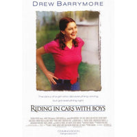 Riding in Cars with Boys movie poster print, 27x40 inches, vibrant decor.