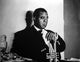 Louis Armstrong portrait photo print showcasing the jazz legend