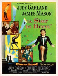 A Star Is Born Judy Garland Movie Poster Print 1954 Collage
