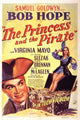The Princess and the Pirate Movie Poster 11x17