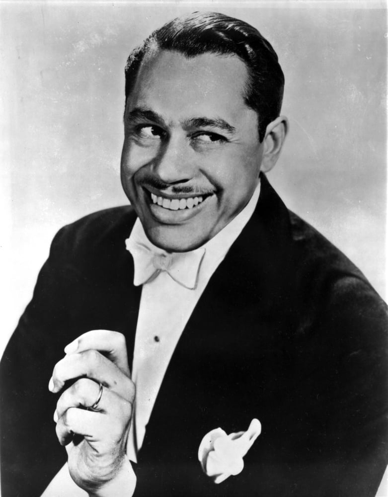 Cab Calloway smiling photo print showcasing iconic jazz legend.