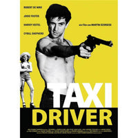 Taxi Driver movie masterprint poster featuring iconic film imagery.
